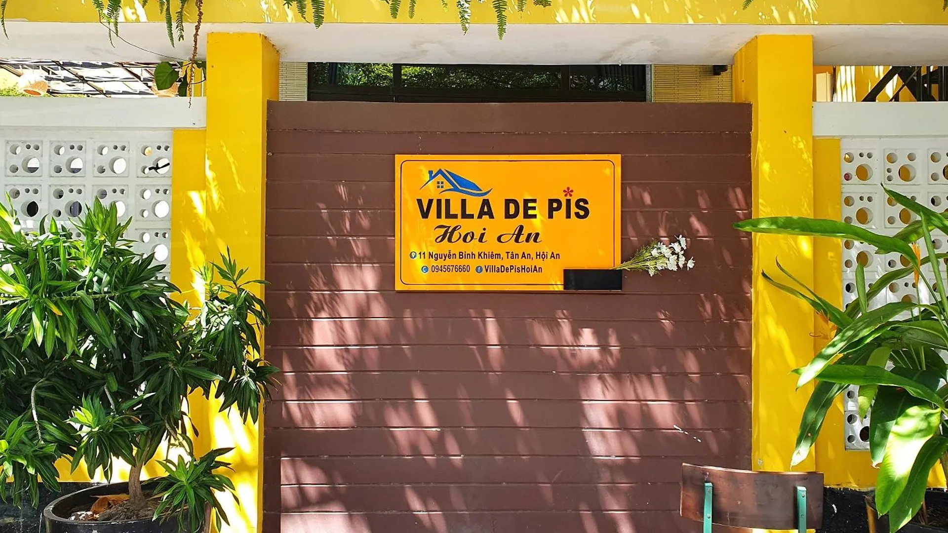 Rum i privatbostad Villa De Pi'S Hoi An Vietnam